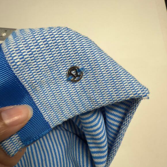 Lululemon Vinyasa Scarf Beaming Blue Polar Cream OS Yoga Convertible Wrap - Picture 3 of 6